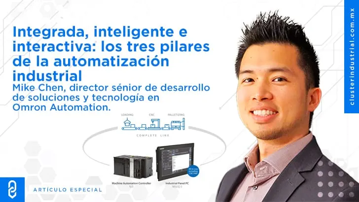 Integrada, inteligente e interactiva: los tres pilares de la automatización industrial