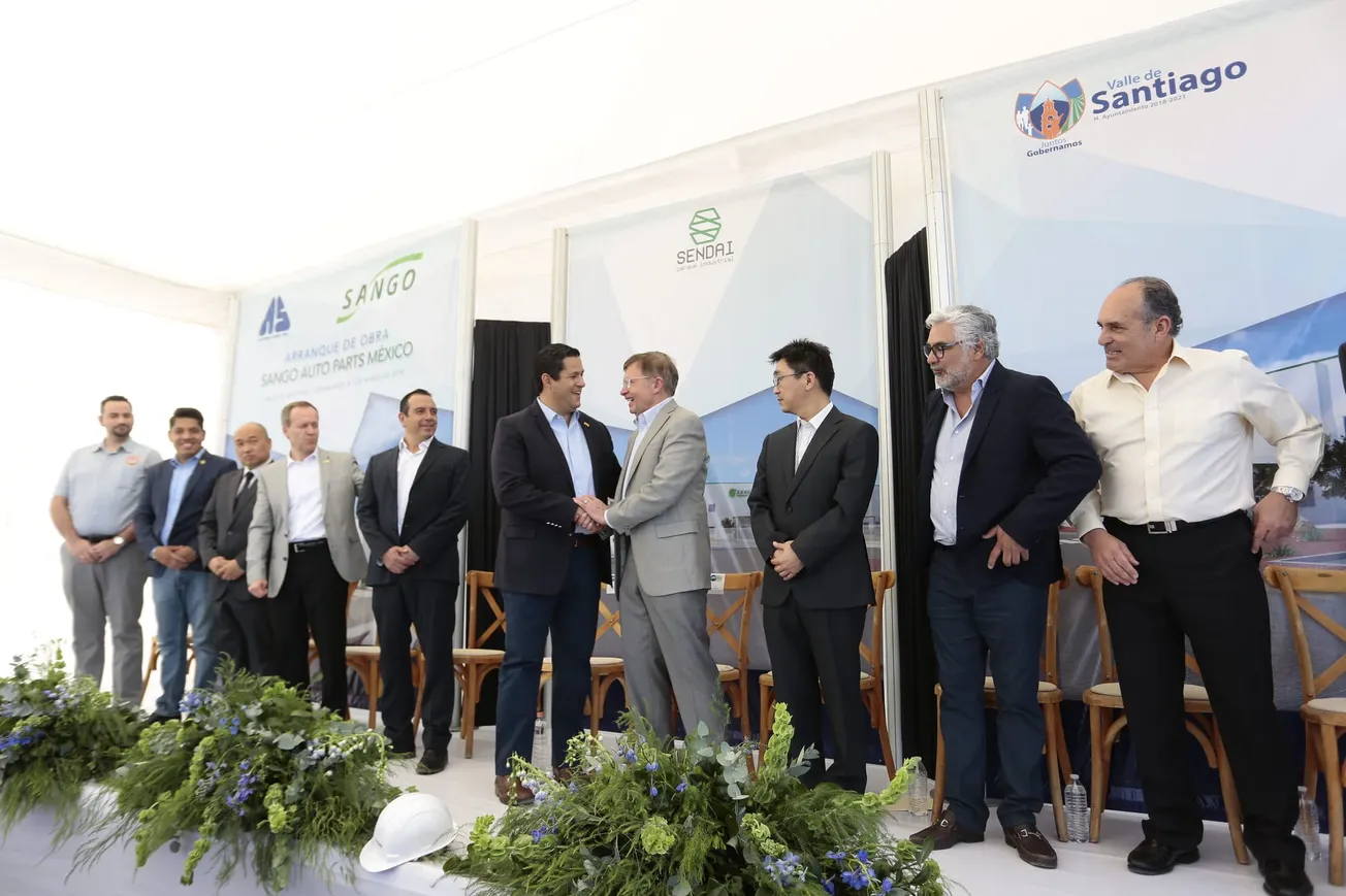 Sango Autoparts México arranca obras en Valle de Santiago