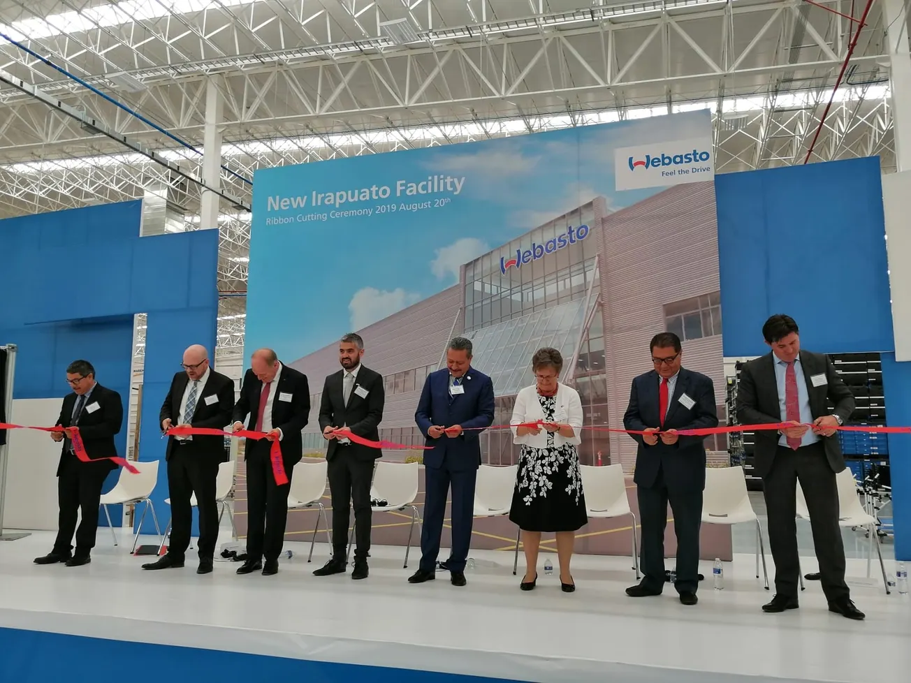 Webasto inaugura su tercera planta en México