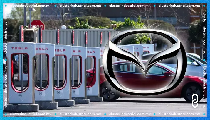 Mazda adoptará el sistema de carga de Tesla en Norteamérica