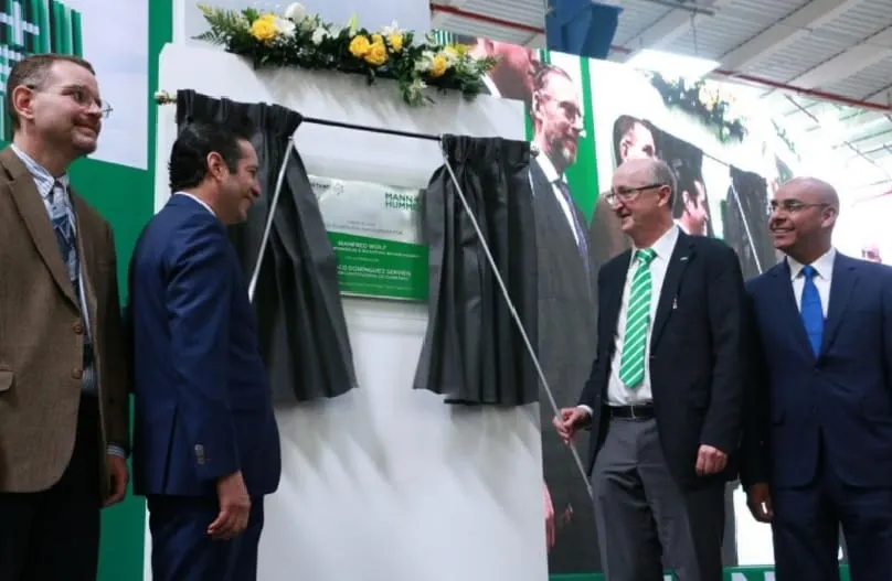 Inauguran segunda planta de la automotriz mann+hummel en querétaro