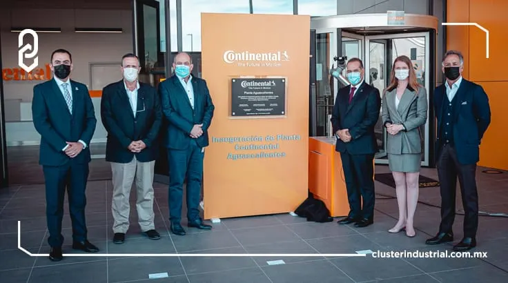 Continental México inaugura su nueva planta en Aguascalientes