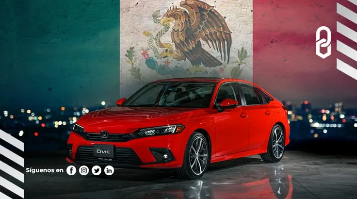 Llega a México el nuevo Honda Civic 2022