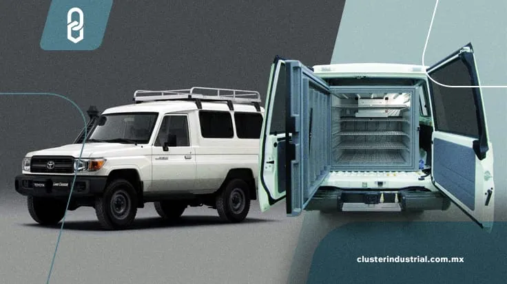 La Toyota Land Cruiser transportará vacunas anti-COVID-19