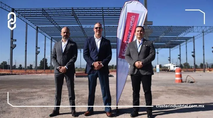Invierte Kloeckner Metals 8 MDD para segunda planta en Querétaro