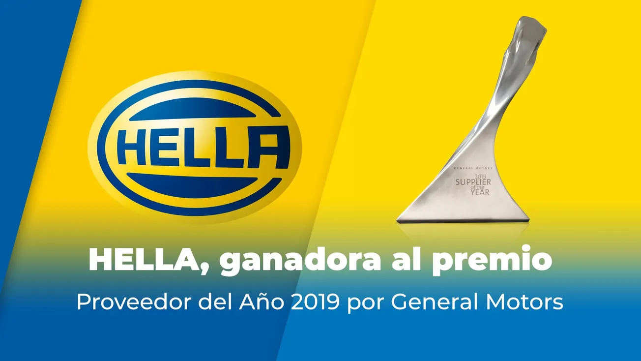 HELLA, ganadora al premio Proveedor del Año 2019 por General Motors