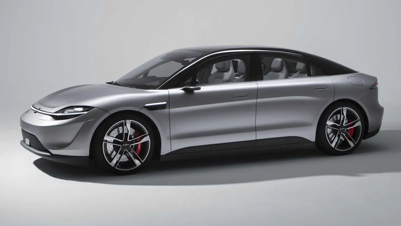 SONY presentó su primer auto, el VISION-S, en el CES 2020