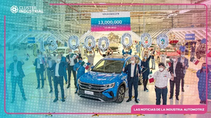 Volkswagen de México llega a 13 millones de autos producidos en Puebla