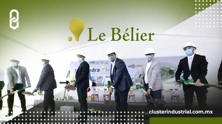 Le Bélier coloca 1ra. piedra de su planta en Guanajuato