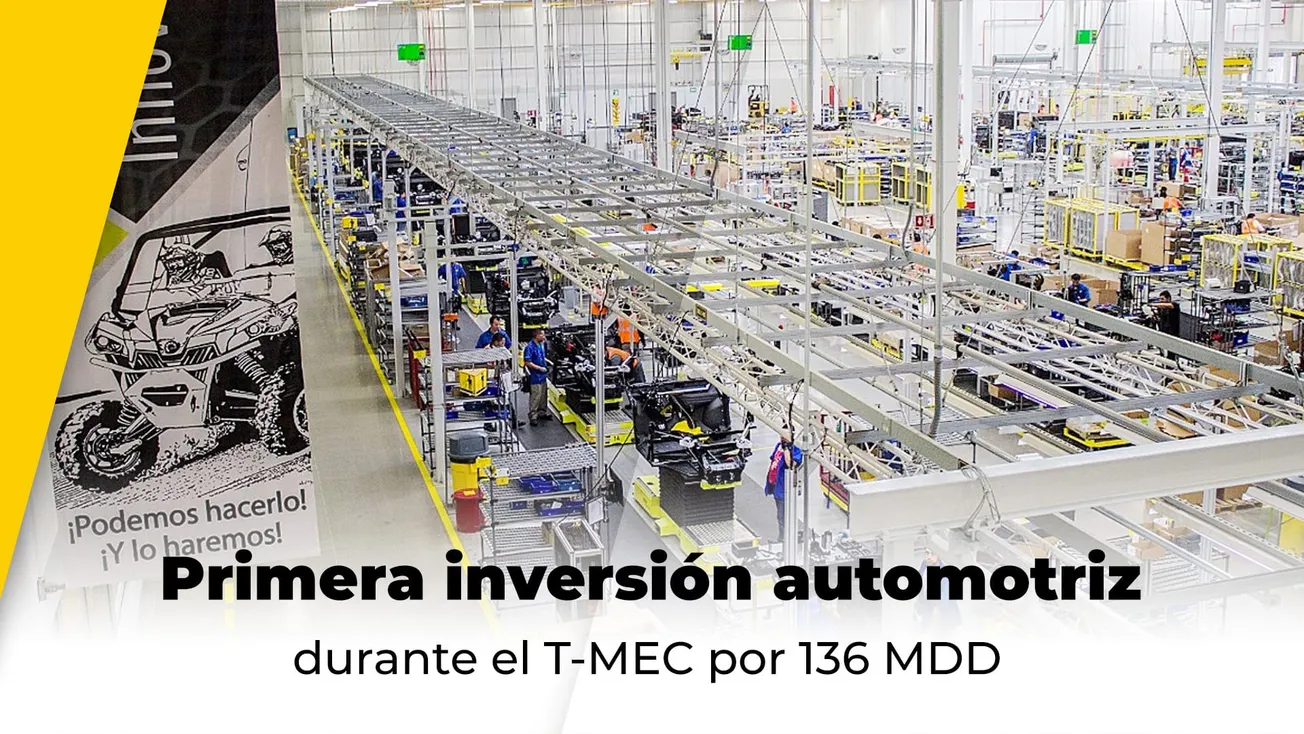 Primera inversión automotriz durante el T-MEC por 136 MDD