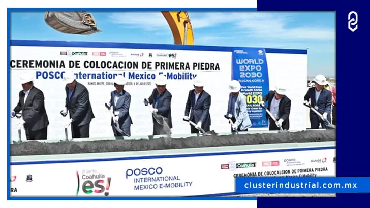 Posco International invierte 123 MDD en Ramos Arizpe para fabricar motores eléctricos