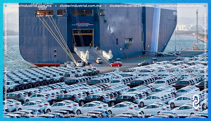 Puertos mexicanos han transportado más de 2 millones de vehículos de enero a noviembre de 2023