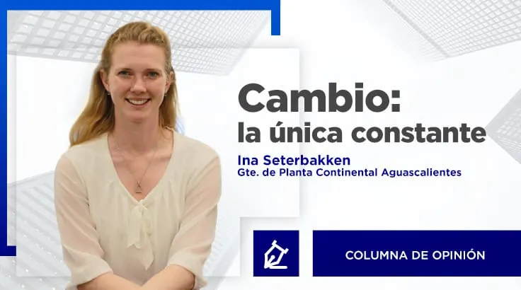 Cambio: la única constante