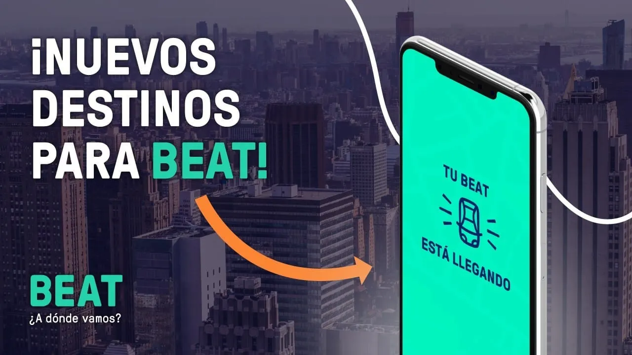 La app de movilidad Beat continúa crecimiento con entrada al Bajío