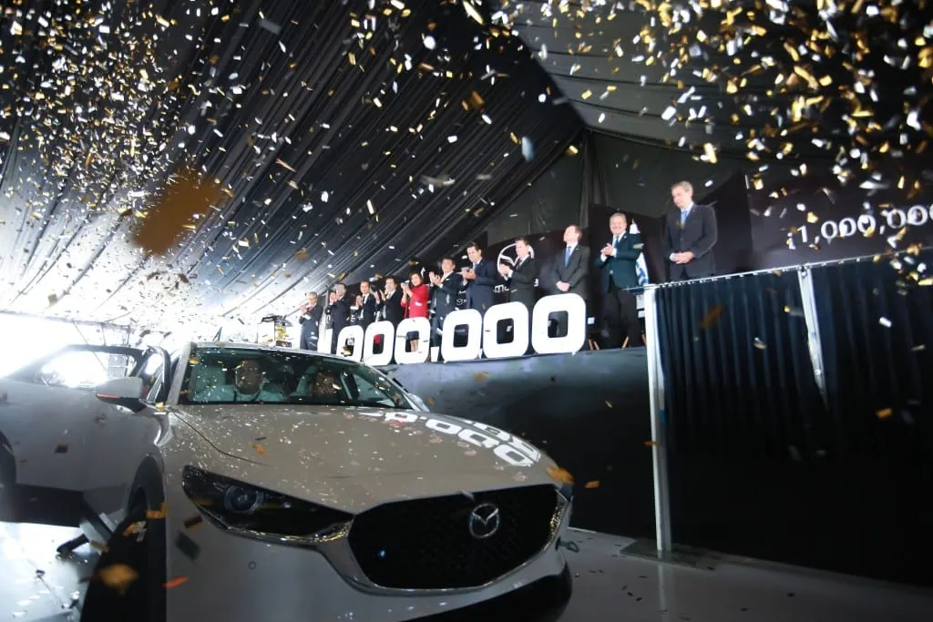MAZDA produce 1 millón de unidades en Guanajuato