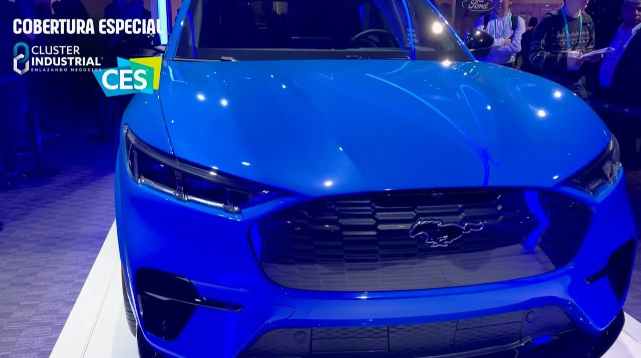 La Mustang Mach-E hecha en México se robó la atención de todos en el CES 2020