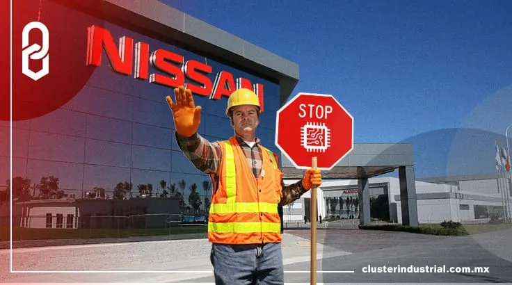 Nissan parará sus 3 plantas en junio debido a semiconductores