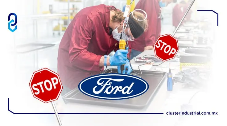 Ford detiene producción en la planta de Hermosillo por escasez de semiconductores