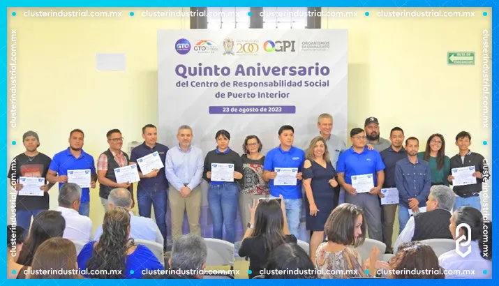 Quinto aniversario del Centro de Responsabilidad de Puerto Interior.