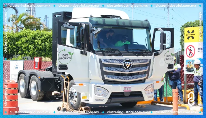 FOTON México entrega unidades eléctricas a Holcim México