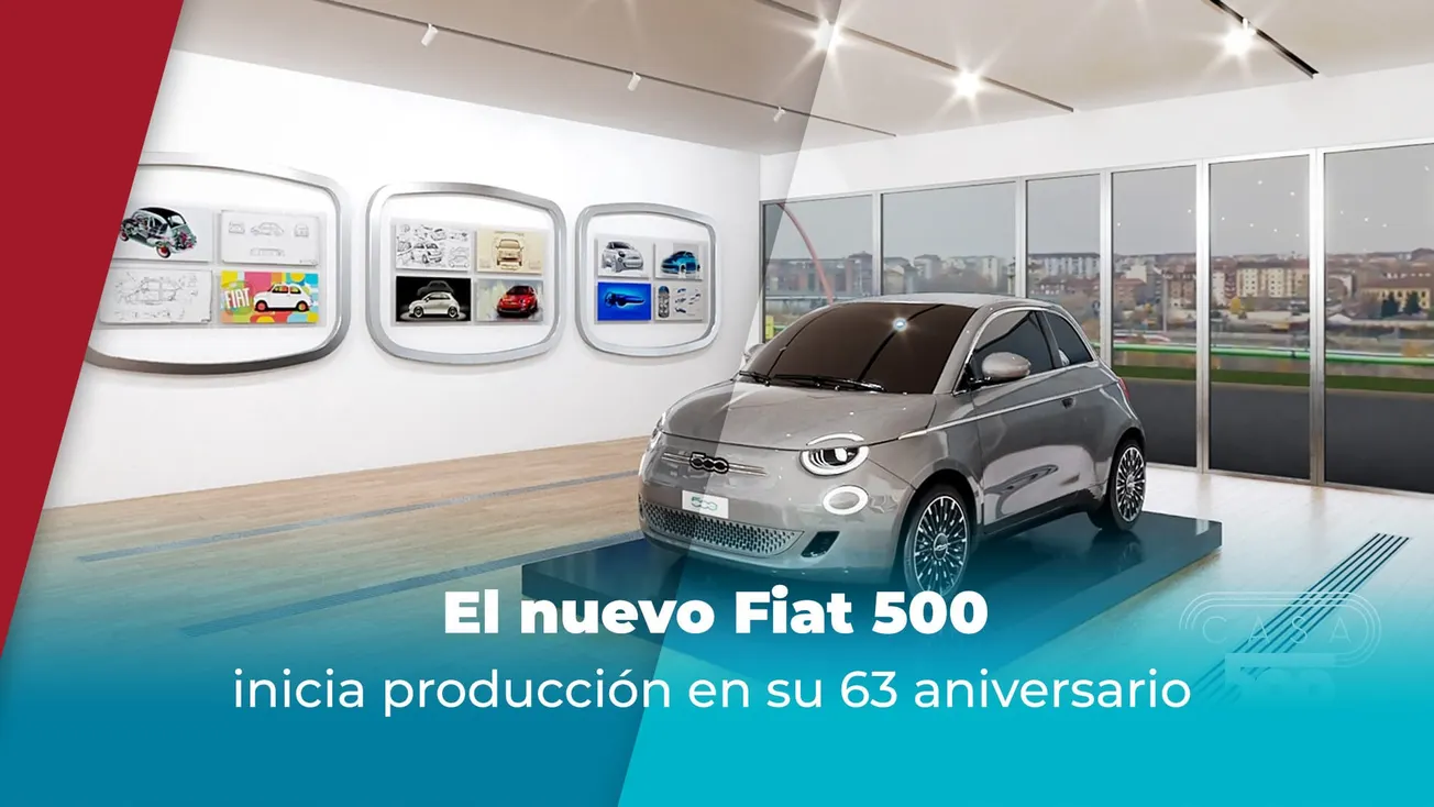 El nuevo Fiat 500 inicia producción en su 63 aniversario