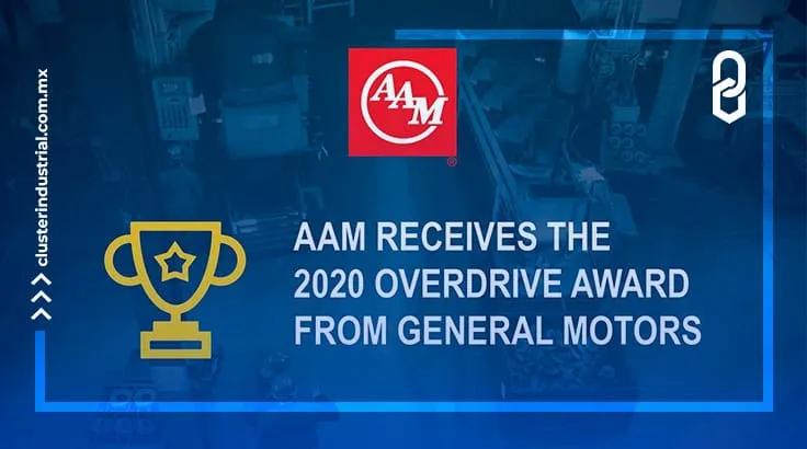 GM reconoce a AAM como ganadora del 'Overdrive Award'