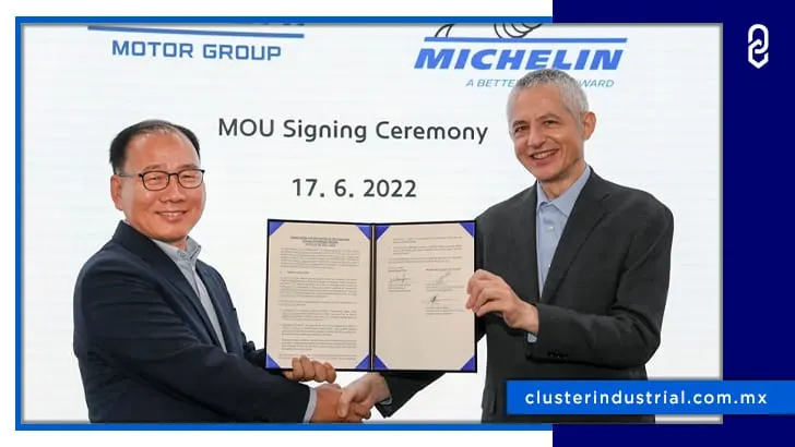 Hyundai Motor Group y Michelin desarrollarán nueva generación de neumáticos