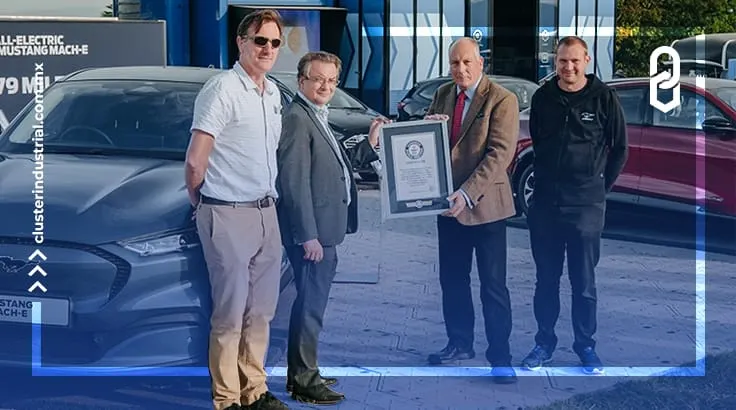 El Mustang Mach-E obtiene Récord Guinness en ahorro de energía