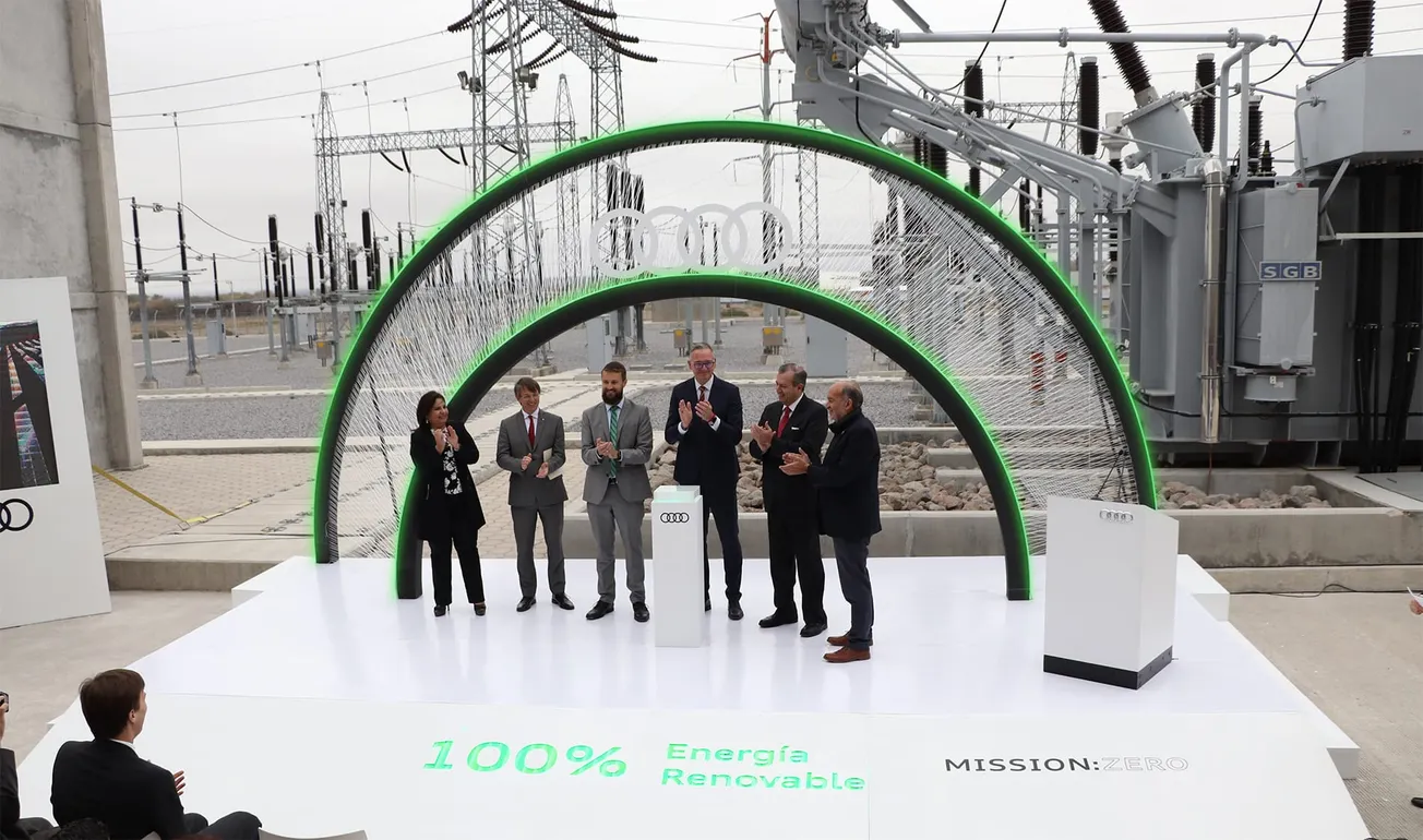 Audi México se convierte en una empresa 100% con Energía Verde