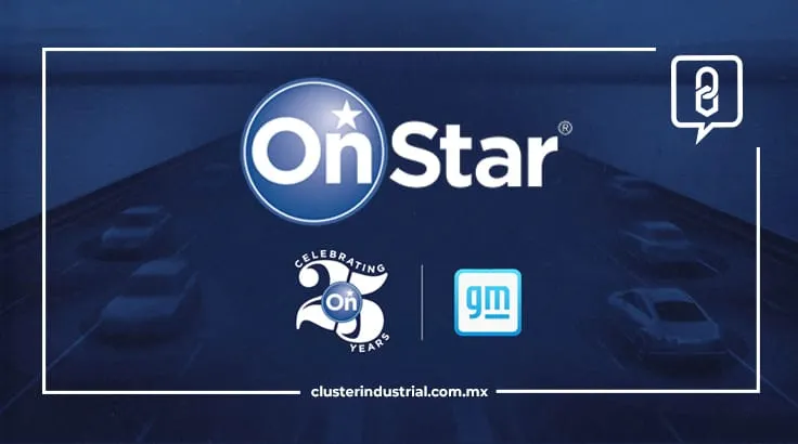 OnStar Global celebra su 25 aniversario con 22 millones de vehículos conectados