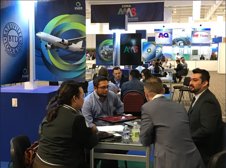 Realizan encuentro de negocios en surface finishing México 2018