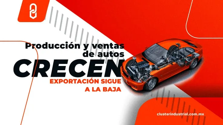Producción y ventas de autos crecen en marzo, exportación sigue a la baja