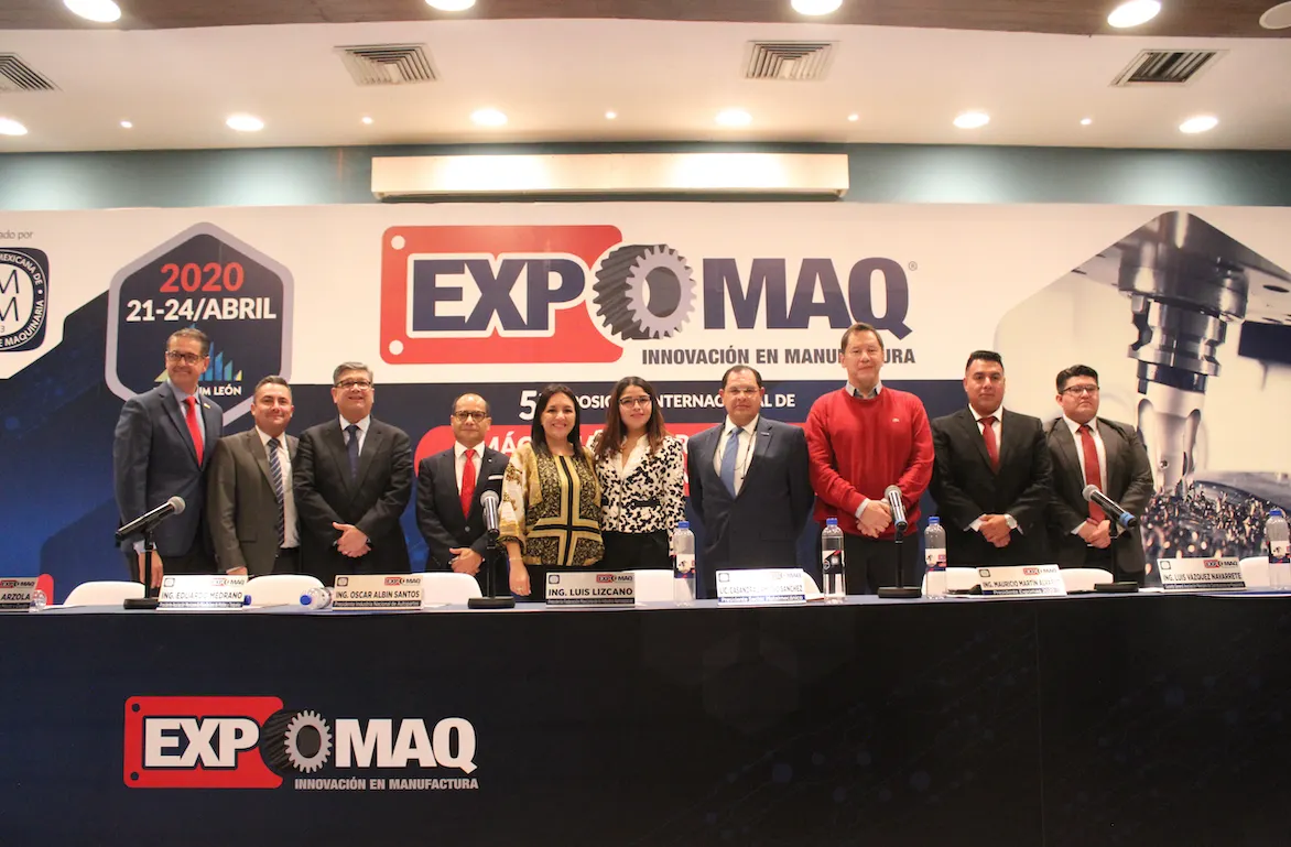 Presentan 5ª Edición ExpoMaq 2020 a realizarse en León, Guanajuato