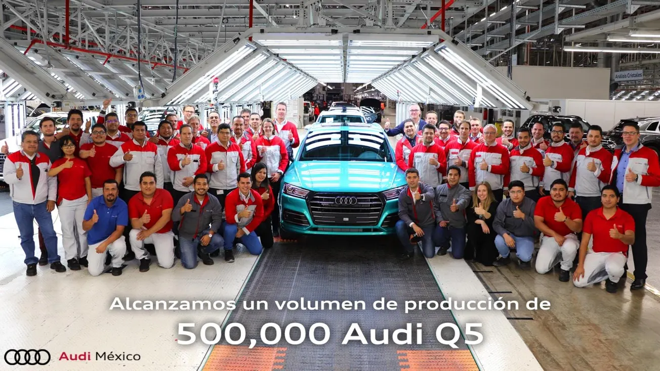 Audi México alcanza los 500 mil Audi Q5 producidos en San José Chiapa, Puebla