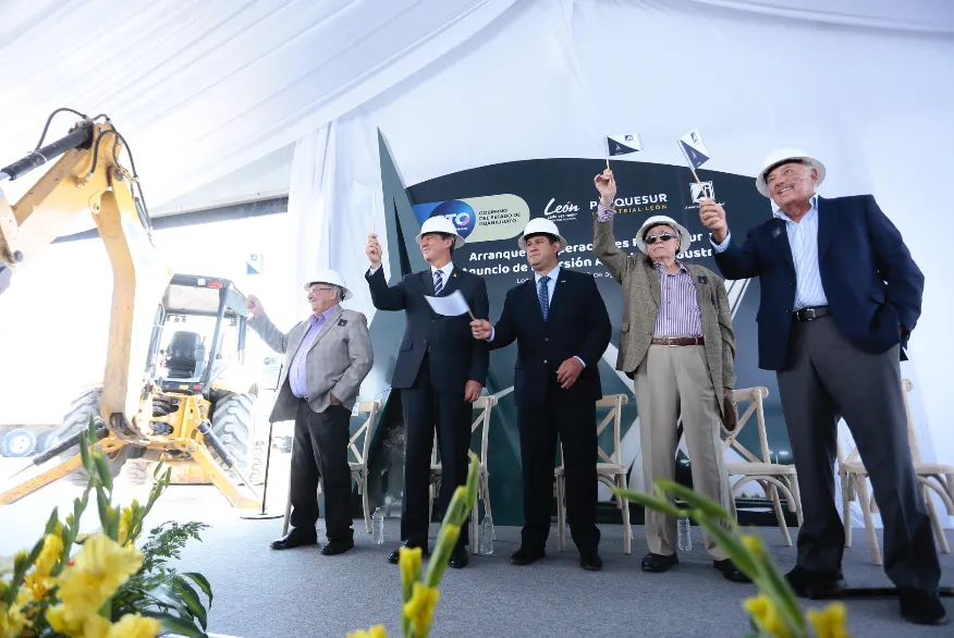 Arrancan construcción del Parquesur Industrial en León