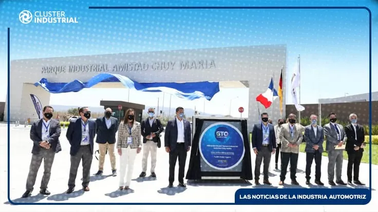 Inauguran el Parque Industrial Amistad Chuy María en Apaseo el Grande