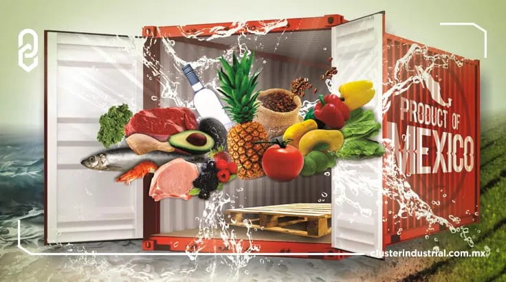 El superávit del sector agroalimentario de enero a septiembre de 2021 es de 5,415 MDD