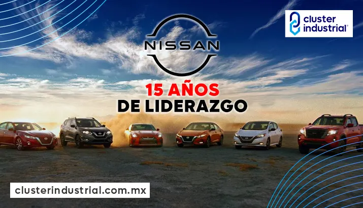 Nissan Mexicana celebra 15 años de liderazgo en ventas