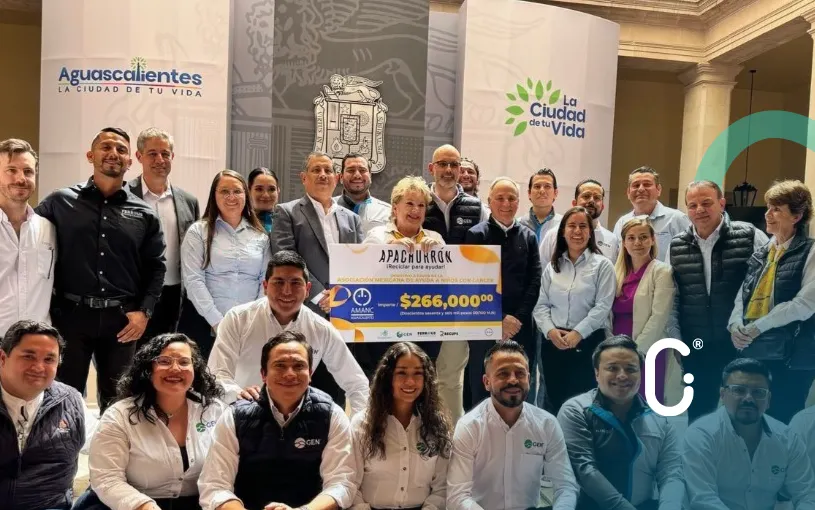 Nissan amplía su programa de reciclaje y dona 266 mil pesos a AMANC