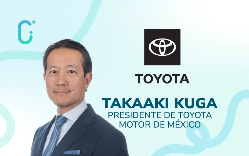 Toyota Motor de México nombra a Takaaki Kuga como su nuevo presidente