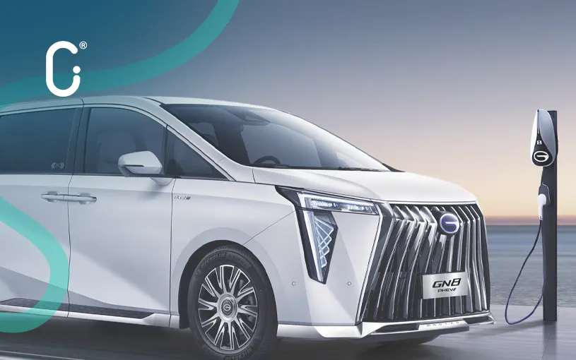 GAC lanza la GN8 PHEV en México: primera minivan híbrida enchufable