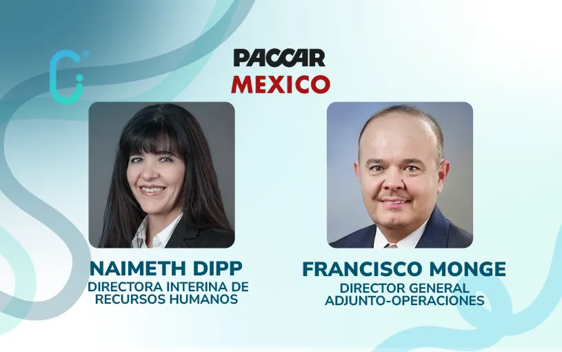 Francisco Monge y Naimeth Dipp asumen nuevos cargos en PACCAR México
