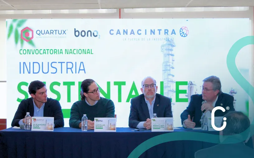 Quartux, Bono 2, Canacintra, sustentabilidad, industria, apoyos, inversiones, tecnología