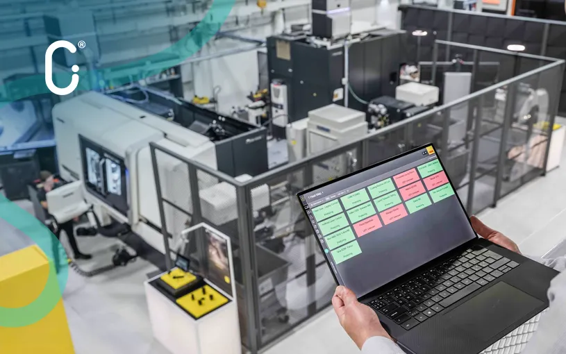 Digitalización en la manufactura aeroespacial:Monitoreo de máquinas conectadas en el sector aeroespacial