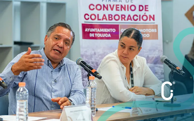 General Motors y gobierno de Toluca firman convenio para fortalecer zona industrial