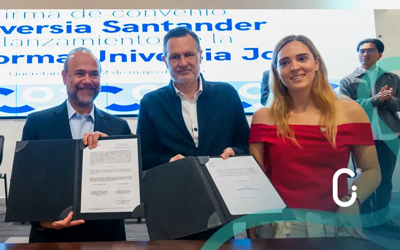 Querétaro lanza plataforma digital de empleo para jóvenes con apoyo de Santander