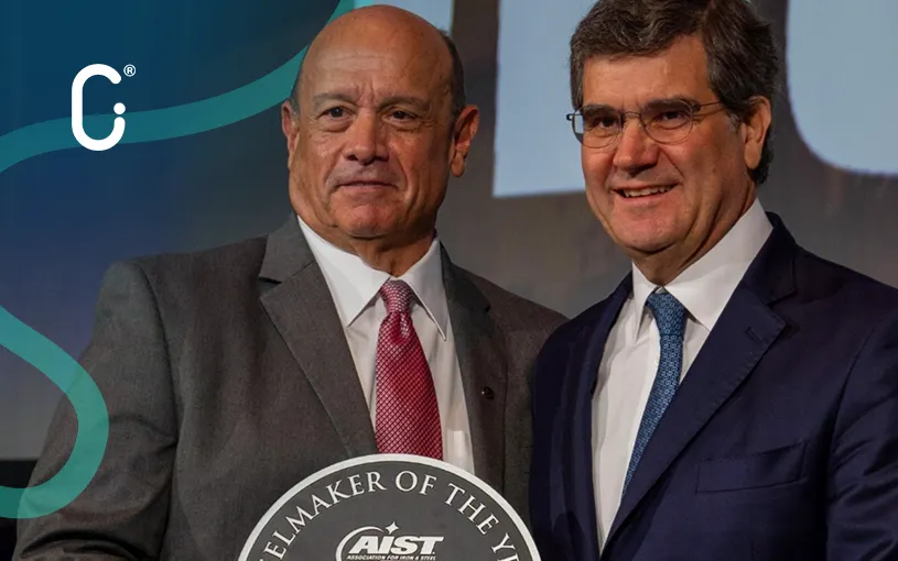 Máximo Vedoya, CEO de Ternium, es reconocido como Steelmaker of the Year en AISTech 2025