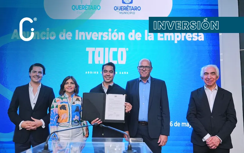 TAJCO invertirá más de 200 MDP en nueva planta automotriz en Querétaro