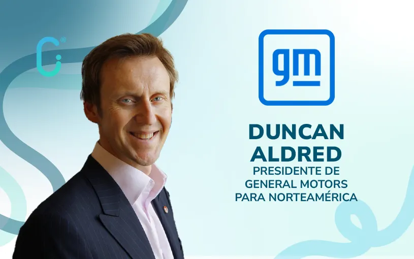 GM nombra a Duncan Aldred Presidente de la división de Norteamérica