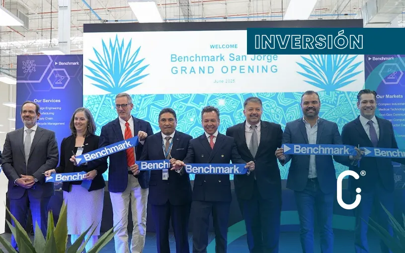 Benchmark inaugura planta en Jalisco y proyecta hasta 3 mil nuevos empleos